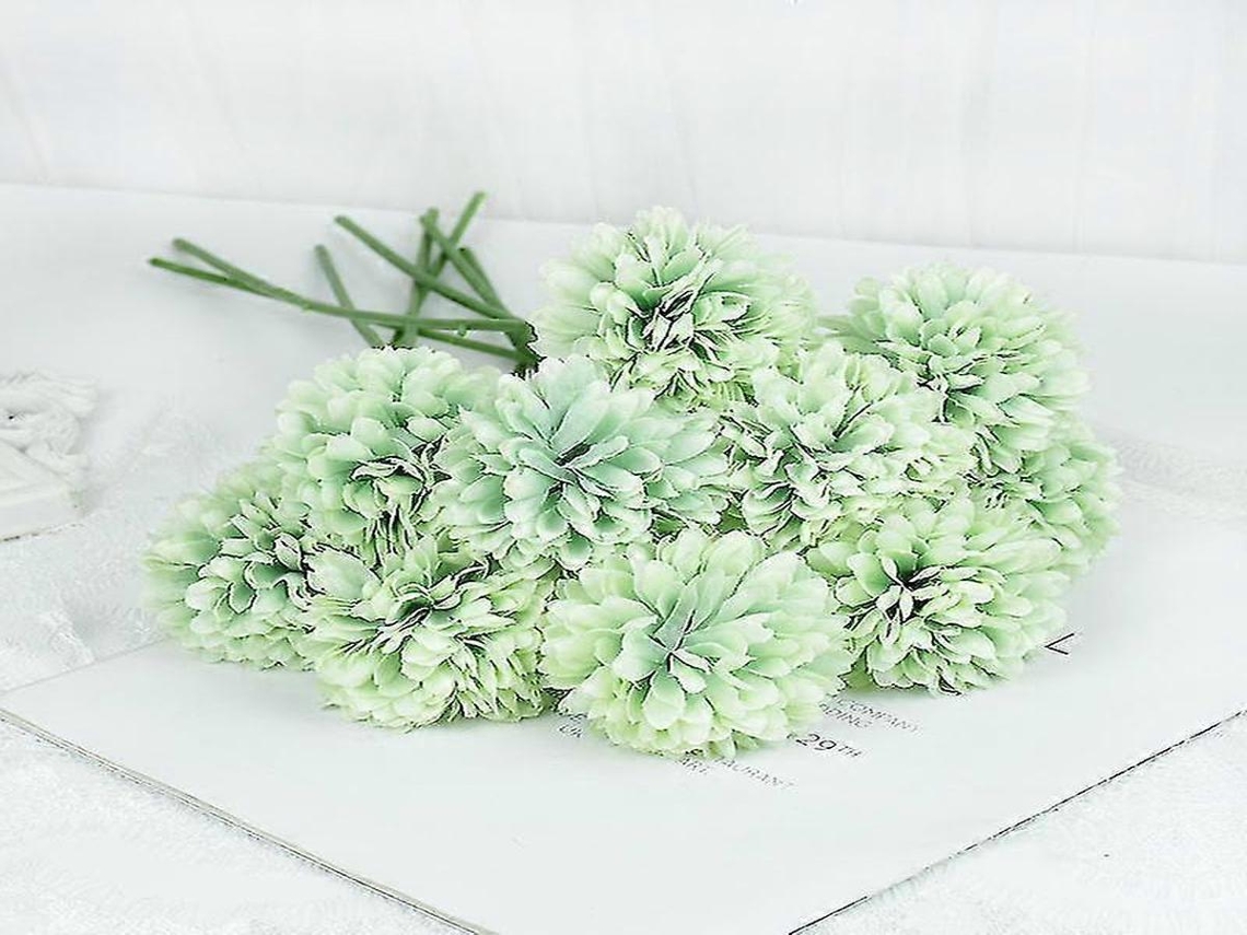 Hortênsias Artificiais - 10 Peças - Seda/tecido - Para Interiores E Exterior E Casamentos | Lurelia