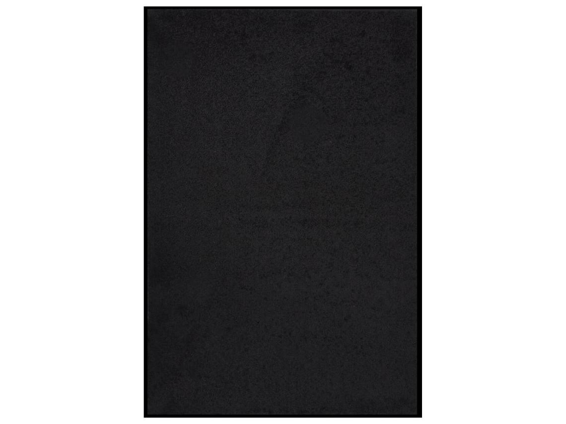 Doormat, Doormats Vidaxl Preto Polipropileno (80 X 120 Cm)