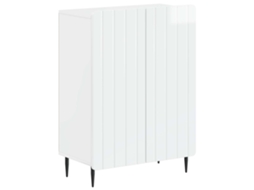 Vidaxl Armário De Armazenamento Para Banheiro Zwolle Branco Brilhante