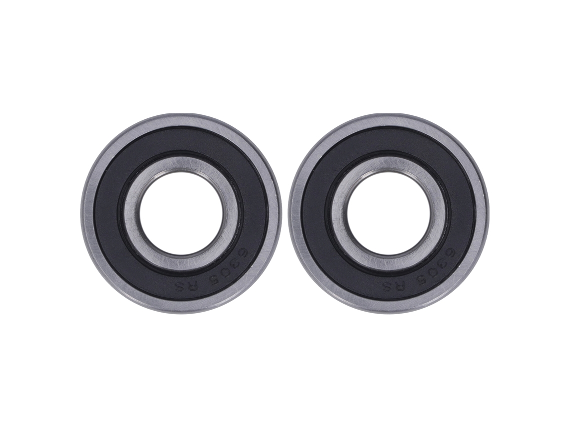 2pcs Rolamentos De Esfera Com Ranura Profunda Selado Em Borracha Para Equipamentos De Movimento Linear Estável 6305