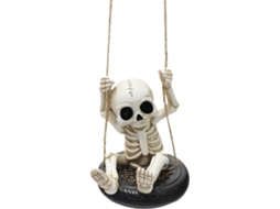 Figuras de Esqueletos para o Halloween Pequenas Esculturas Decorativas para Paisagismo, Escultura de Esqueleto em CHABERLU