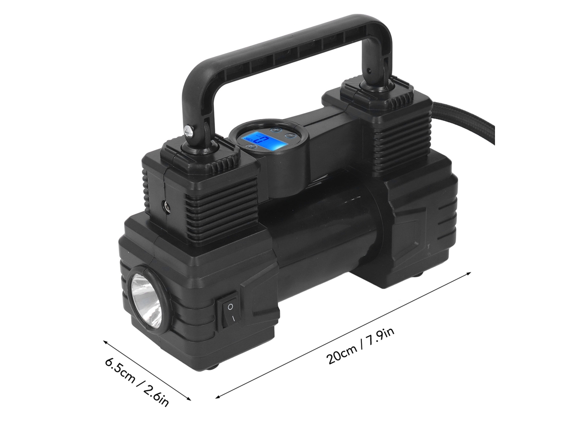 Laxiscreed Bomba De Ar Profissional 12v Com Led, 120psi, Portátil E De Alta Performance
