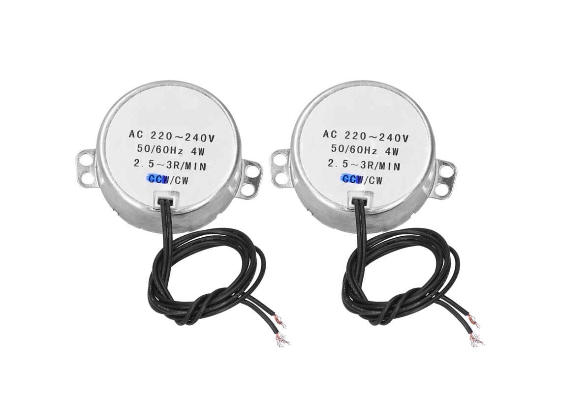 Motor Síncrono Micro YURU 4w 220/240v 2.5/3rpm com alta torção