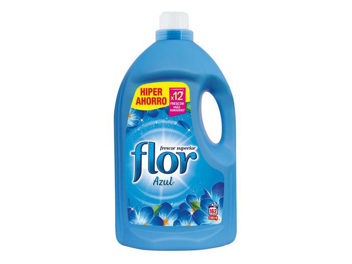 Amaciador para a Roupa FLOR Azul 3,5 L 162 Doses