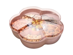 Caixa Para Armazenamento, Com Tampa, Rosa, Para Frutas, Lanches, Para Organização Doméstica Na Cozinha E Bancada