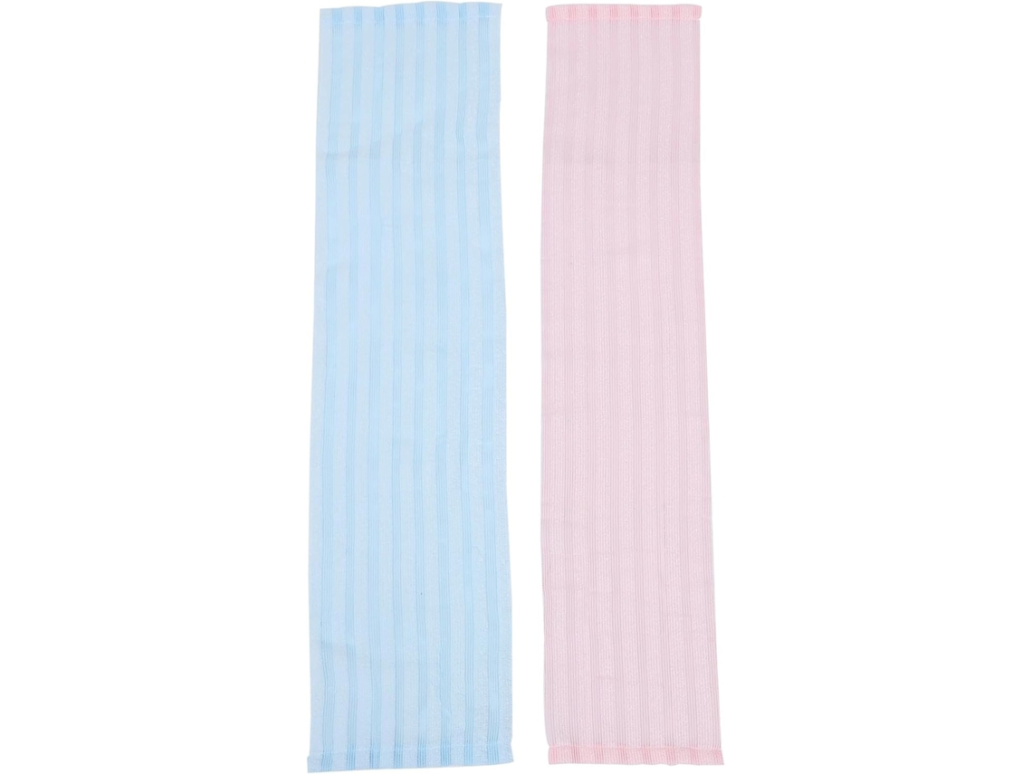 Toalhas De Banho Esfoliantes Para Remover Gordura, Pacote Com 2 Unidades, Poliéster.