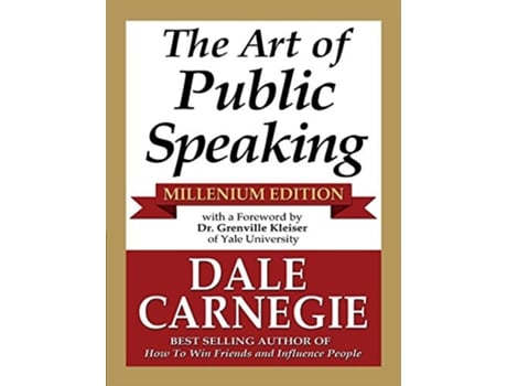 Livro The Art of Public Speaking Millenium Edition de Dale Carnegie (Inglês)