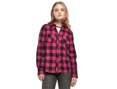 T-shirt para Mulher URBAN CLASSICS (Algodão - M - Preto)