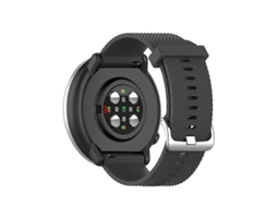 Pulseira De Silicone Macio Lemonda Para Smartwatch Polar Ignite, 20 Mm - Cinza