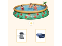 Bestway Piscina Bestway Fast Set Redonda - 457x84 Cm - 3-peças S22284