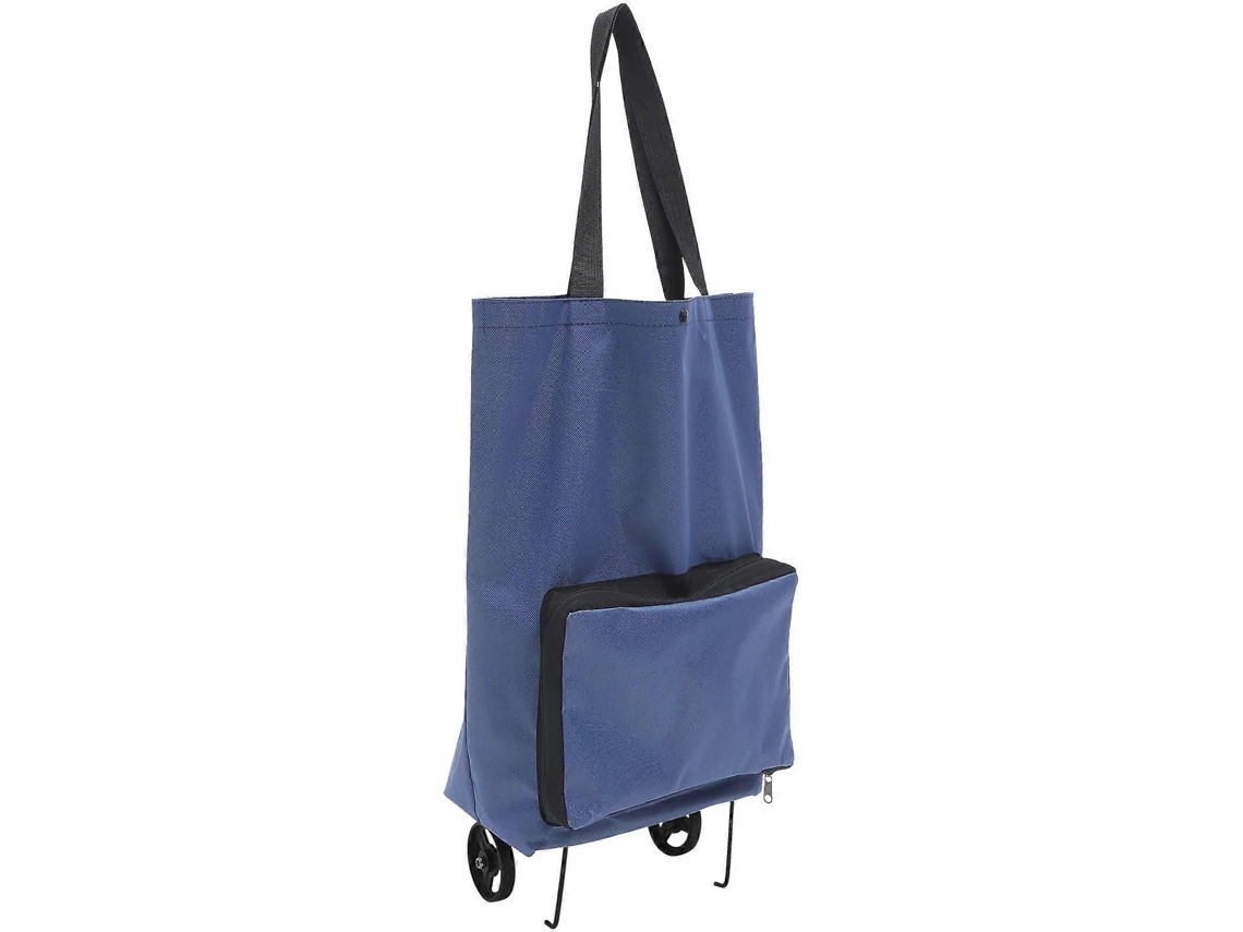 Carrinho de Compras com Rodas, Carrinho de Compras Dobrável para Supermercado, Bolsa para Compras. GOKOCO