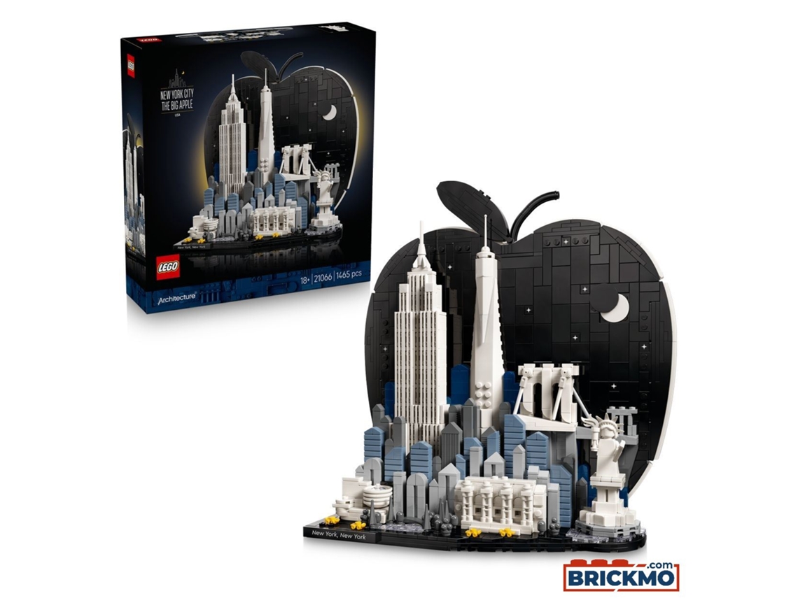 Lego Architecture 21066 Cidade De Nova Iorque – A Grande Maçã 21066