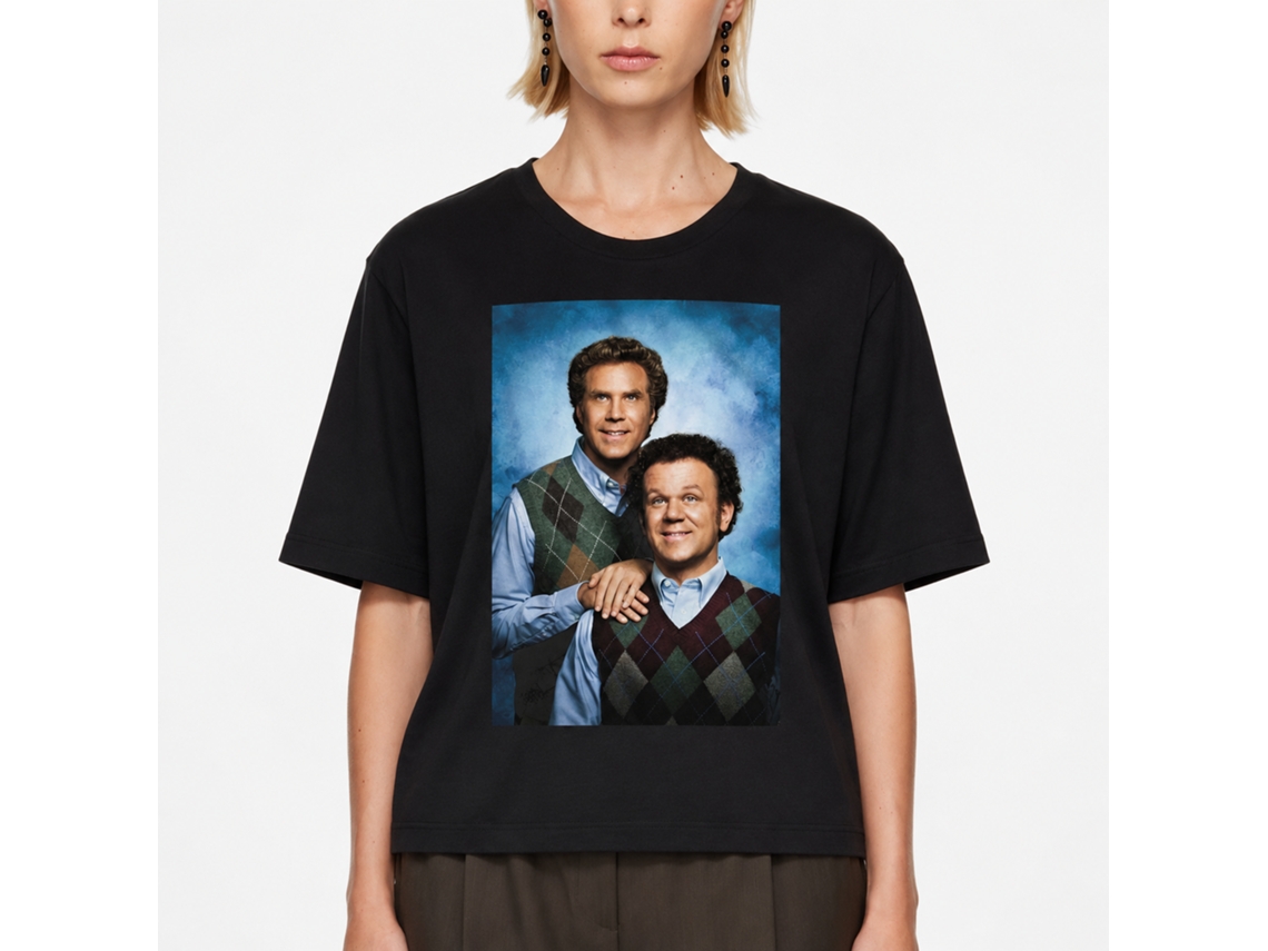 Rockinstone Step Brothers Movie Sweater Vest Photo Black Adult T-shirt Size:xl