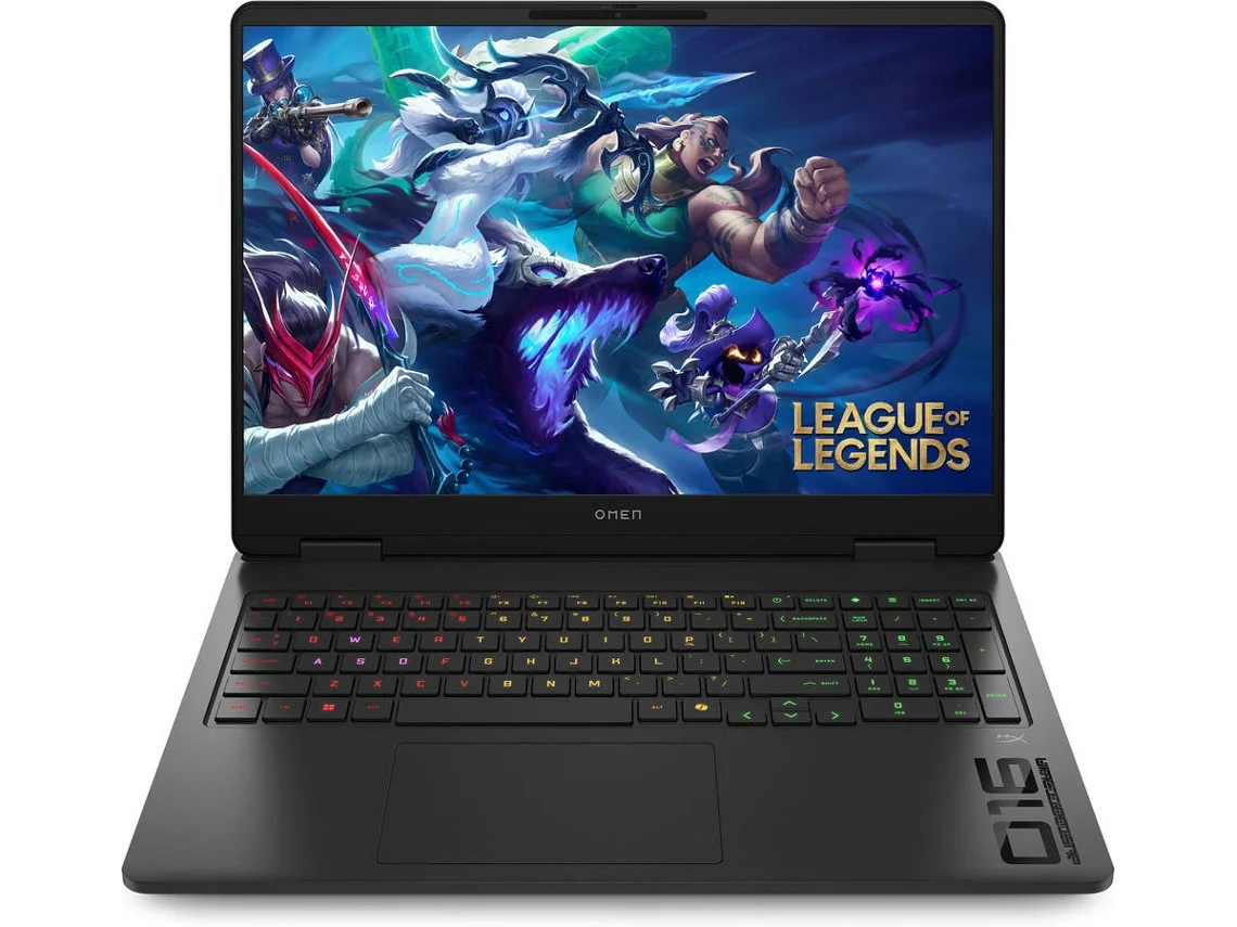 Portátil Gaming HP Omen 16-AP0030NP (Outlet Caixa Aberta - AMD Ryzen 9 8940HX - NVIDIA GeForce RTX 5070 - RAM: 24 GB - 1 TB SSD - 16'')