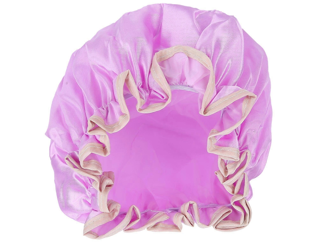 Touca De Banho Reutilizável E Impermeável Para Mulheres - Touca De Chuveiro E Touca De Banho
