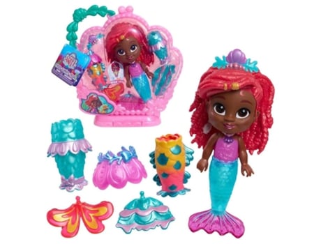 Boneca Disney Ariel Junior Jr Pop Tail com acessórios 39921 Just Playsp25