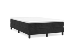 Box Spring Bed Frame, Box Spring Bed Frames Vidaxl Preto Veludo (120 X 200 Cm)