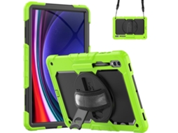 Capa Para Tablet Lurelia, Compatível Com Samsung Tab S9ultra 14.6 X910/916b/918u/s8ultra, Verde, Pc, Dobrável Com Suporte, Suporte Giratório