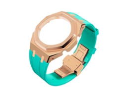 Caixa De Relógio De Aço Masculino, Acessórios Para Relógio, Conjunto De Reposição De Metal, Pulseira De Relógio Olysi Shop