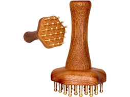 Escova De Massagem Meridians | Anticelulite Pente Esfoliante Ergonômico Profissional Para Rosto, Couro Cabeludo, Coxas