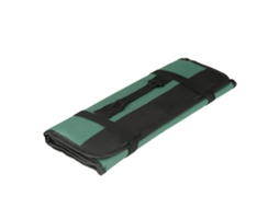Bolsa dobrável para ferramentas, estojo de enrolar, mochila para armazenamento de equipamentos elétricos, prática (verde militar)