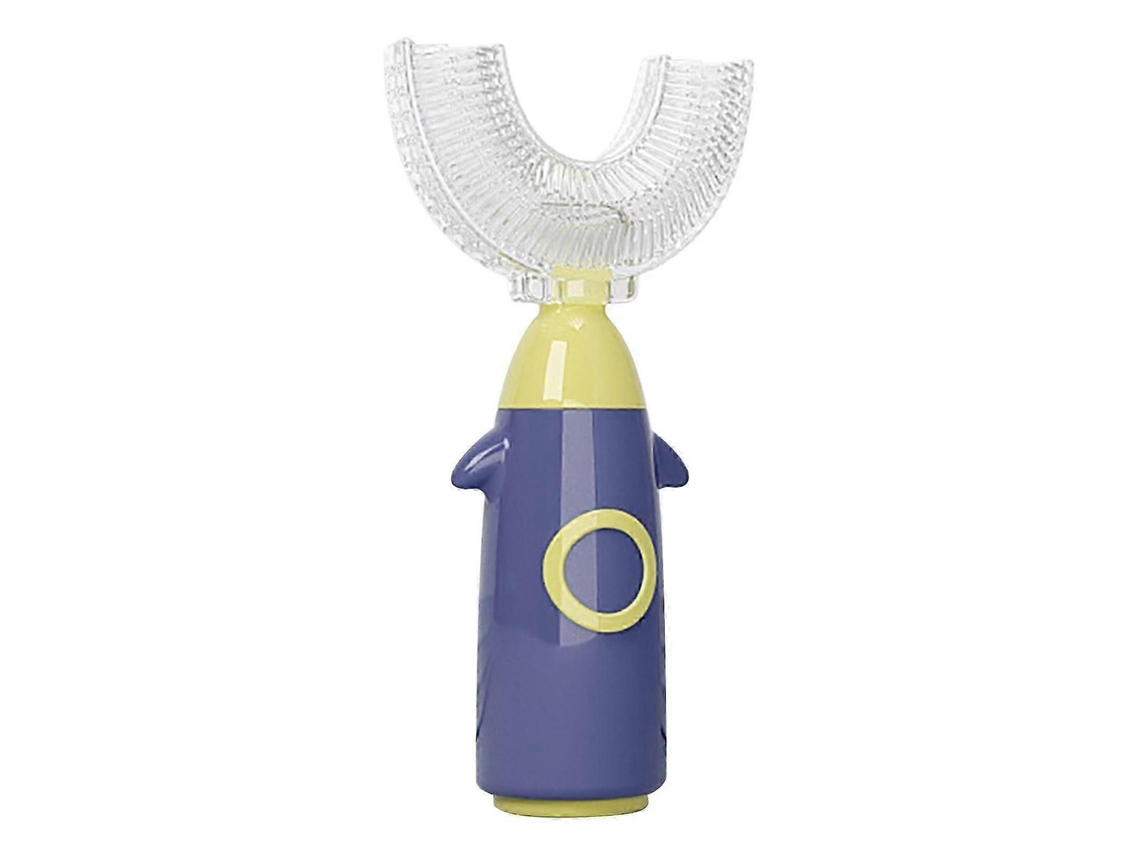 Escova De Dentes Manual Infantil Em Formato De U Com Cerdas Macias Para Limpeza - Fan0659
