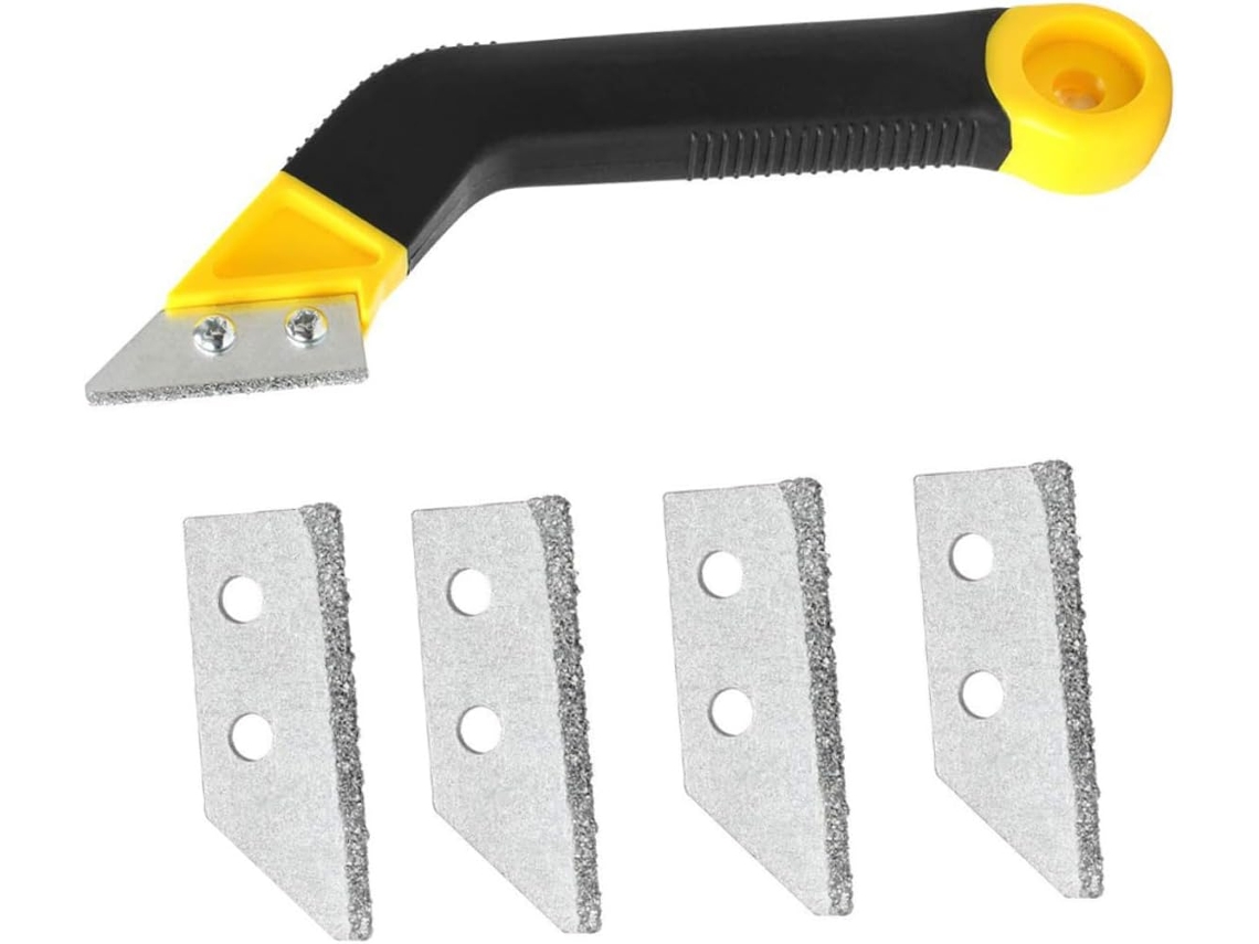 Ferramenta Manual Angular Para Remoção E Limpeza De Juntas Angulares.