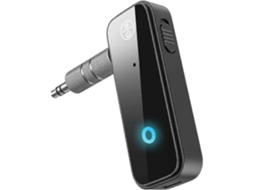 Bluetooth Car Receiver Adapter With Auxiliary Input, Compatible With Bluetooth 5.0 And Blue Transmitter.