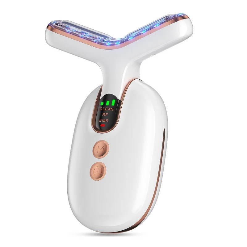 Massageador Facial E Para O Pescoço (platina), Massageador Facial Multifuncional