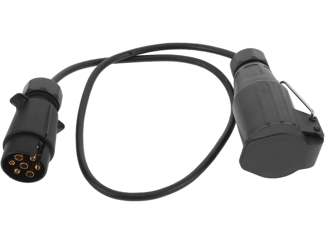 Kit De Fiação Para Reboque De 7 Pinos Para 13 Pinos Para Caravanas E Autocaravanas, Plástico E Metal, Instalação