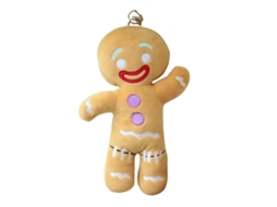 Mali boneca de Pelúcia Divertida Homem de Gengibre Natal Travesseiro de Abraço Macio Decorativo
