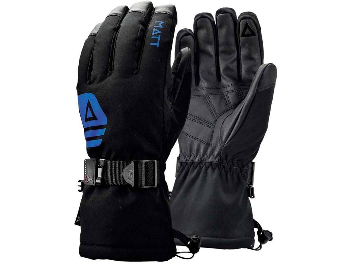 Luvas para Homem MATT Derek Tootex Preto para Esqui (L)