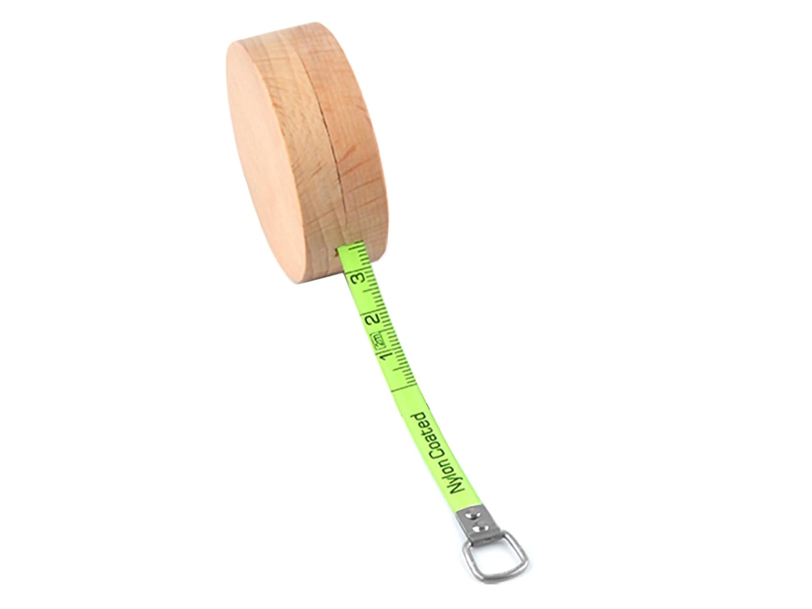Fita Métrica Portátil Para Caixa De Madeira, 2m, Ideal Para Uso Profissional E Em Trabalhos Diversos