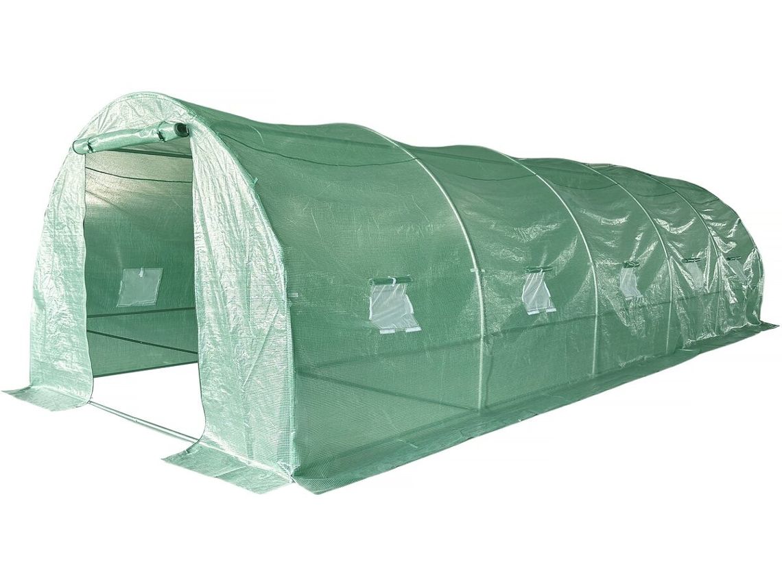 Fogão de jardim tipo túnel ''lys'' - 24 m² - 140 g - Verde