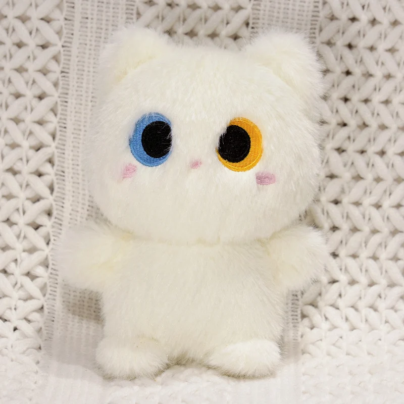 (branco 20cm) Brinquedo De Pelúcia Macio De Gato Siamês De 20cm