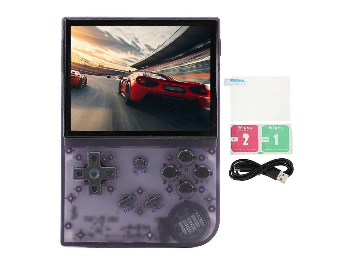 Console De Videogame Portátil Retrô De 64 Gb Com Tela Ips De 3,5 Polegadas, 640x480, Suporte Para Gamepad, Vídeo Hd E Multijogador. Ly Ebike