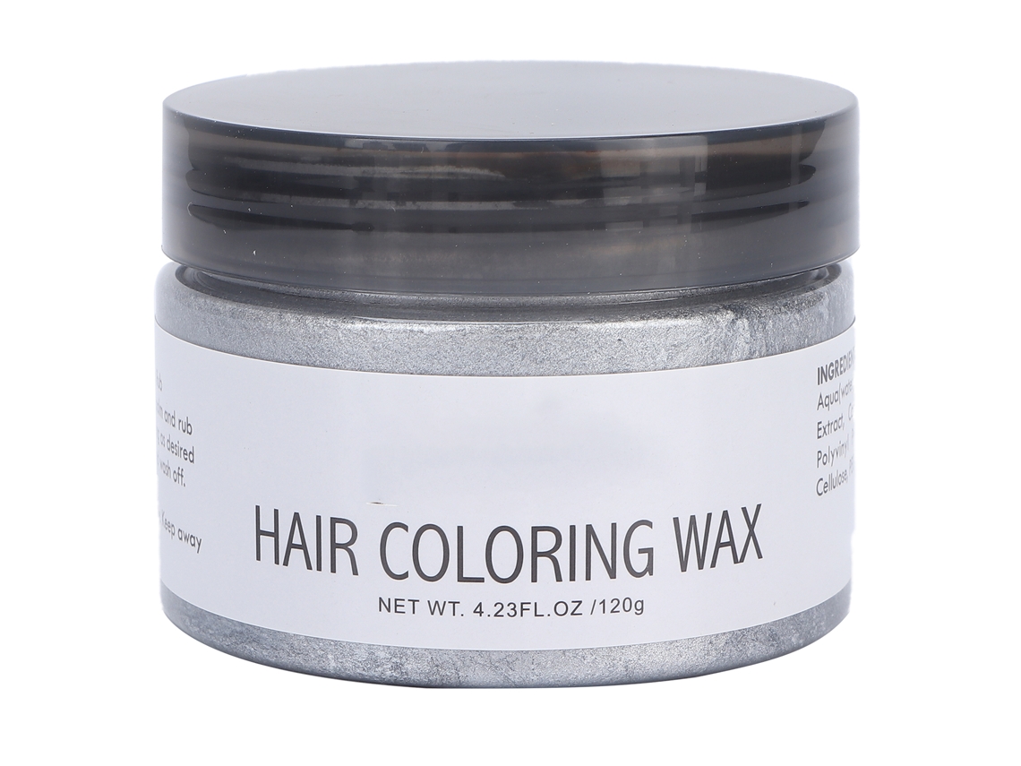 2026 cera Temporal de Coloración Capilar 120g para Hombre Y Mujer Peinado Rápido Crema Arcilla Gris