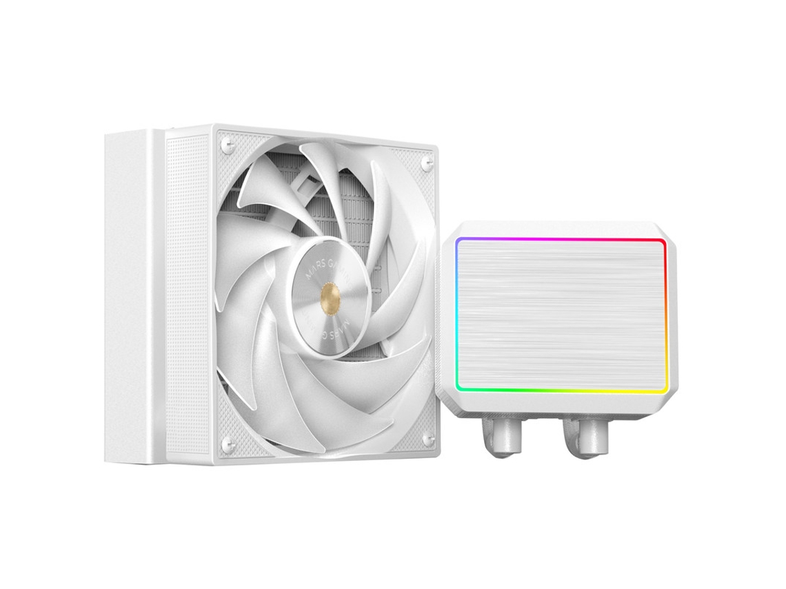 Refrigeração Líquida Mars Gaming Ml Proii120 Aio 300w Tdp Bomba 4ª Gen 1x Ventilador Branco