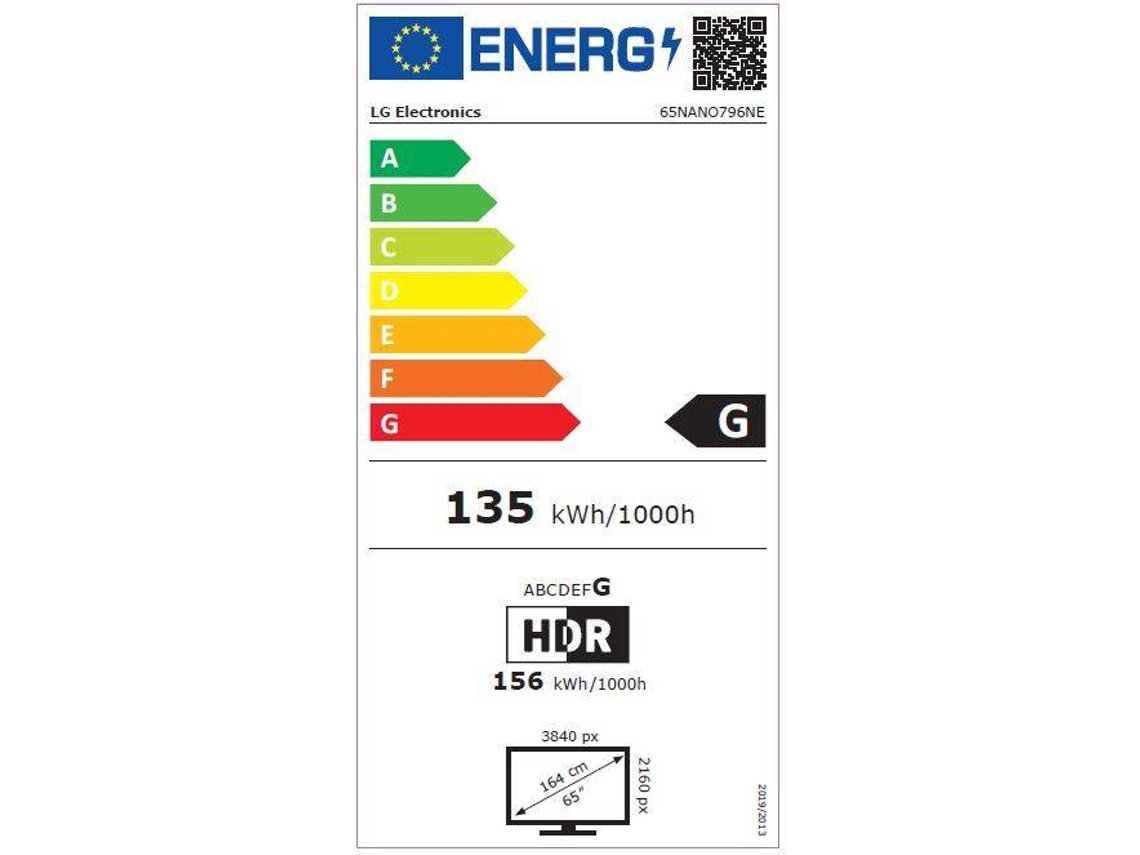 TV LG 65NANO796 (Nano Cell - 65'' - 165 cm - 4K Ultra HD - Smart TV) |  Worten.pt