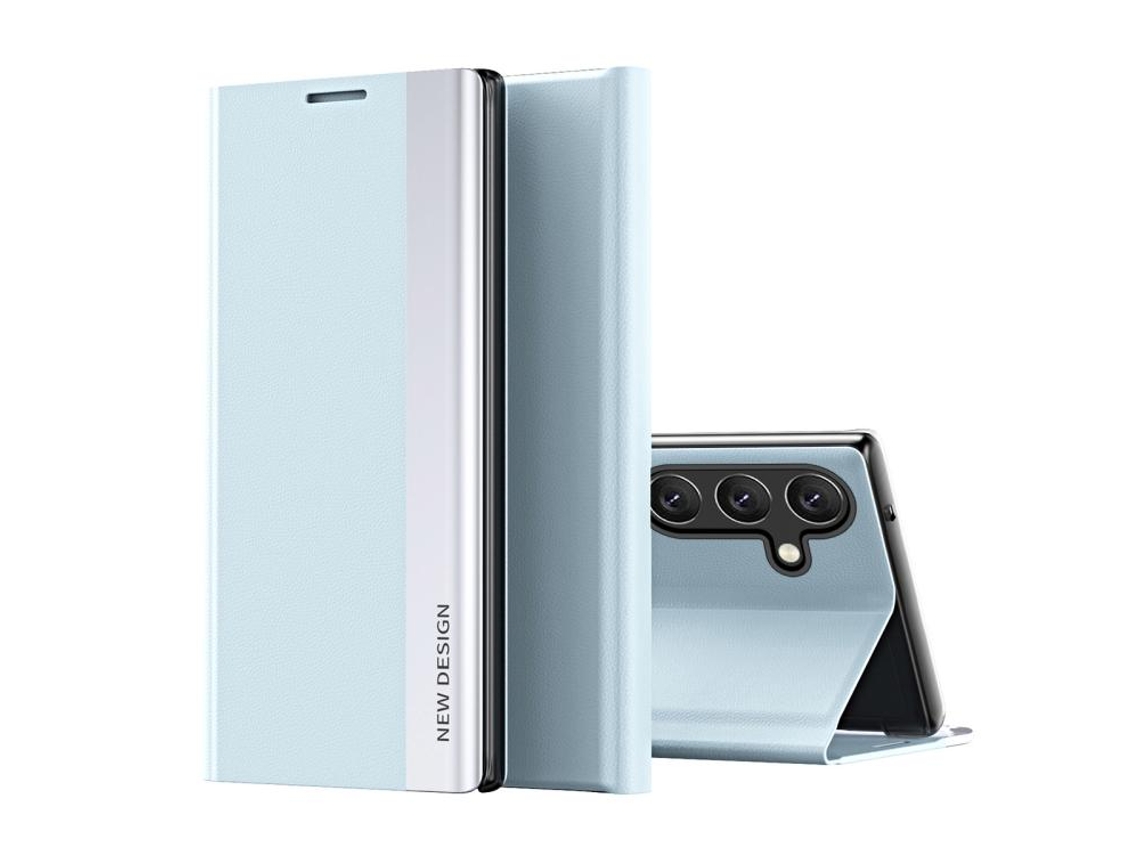 Capa Para Samsung Galaxy A36, Capa Flip Em Couro Pu (azul Claro) Digitallab