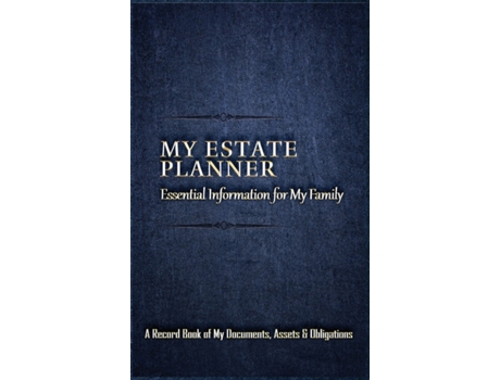 Livro My Estate Planner: Essential Information for My Family Marion J Caffey (Inglês)