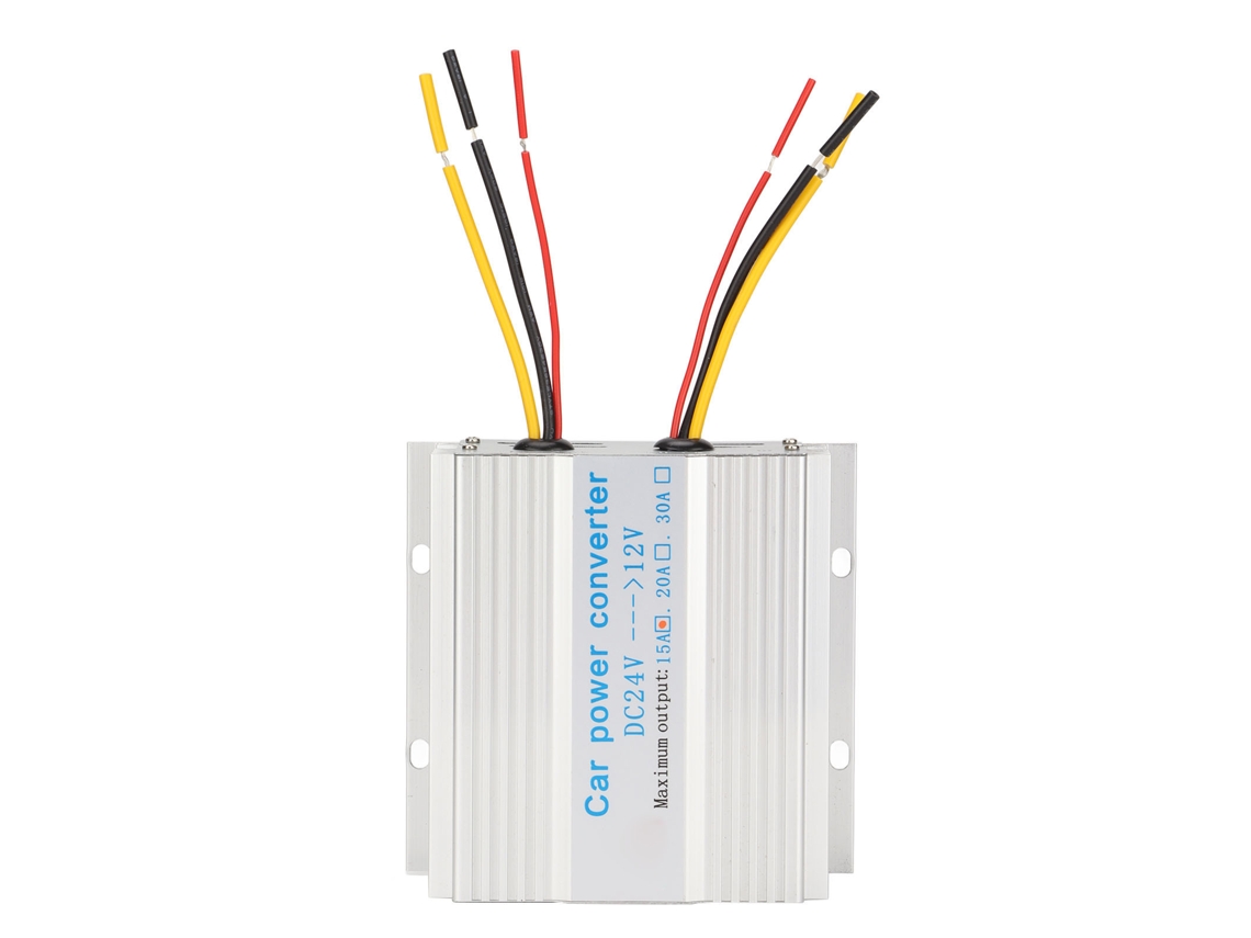 Inversor De Energia Carro 15a 180w 24v Para 12v Lcd