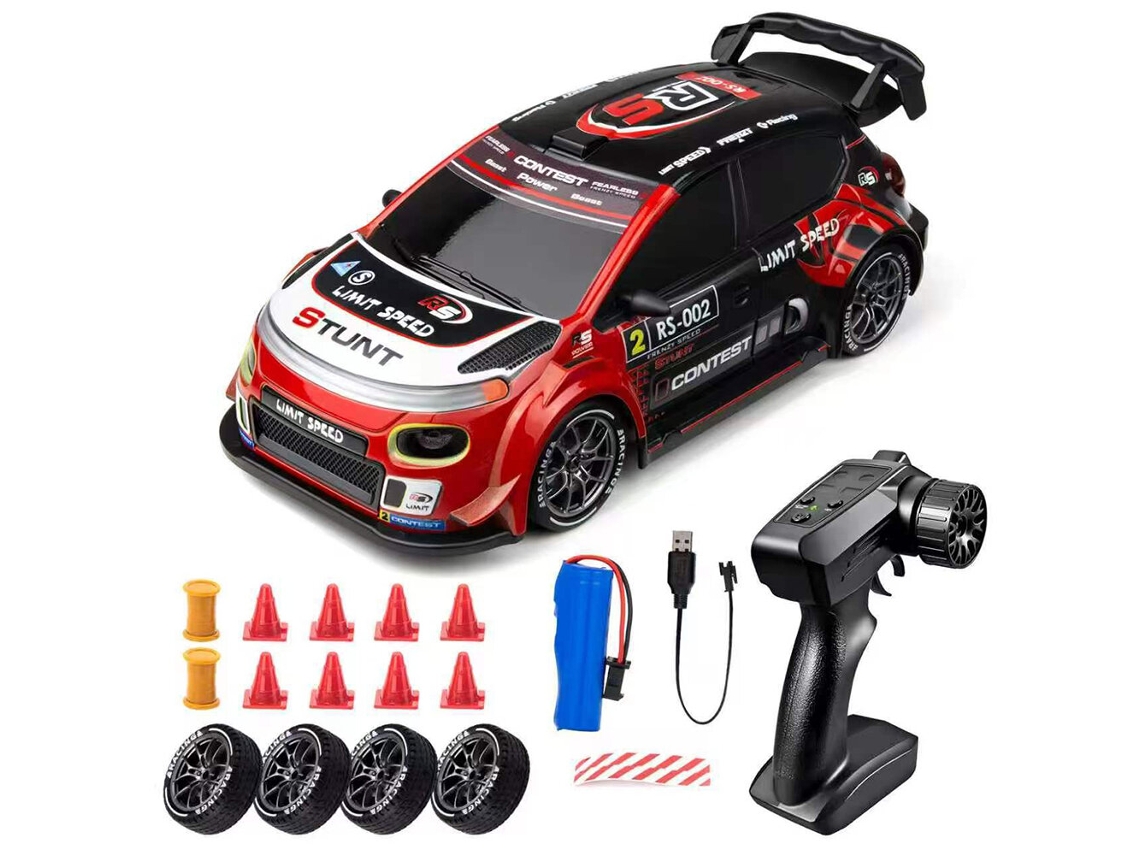 White819/831 Rtr 1/24 2.4g 4wd Drift Rc Car Mini Led Light Remote Control High speed ​​​​racing Vehicle Model Boys Gifts Toys MDUG