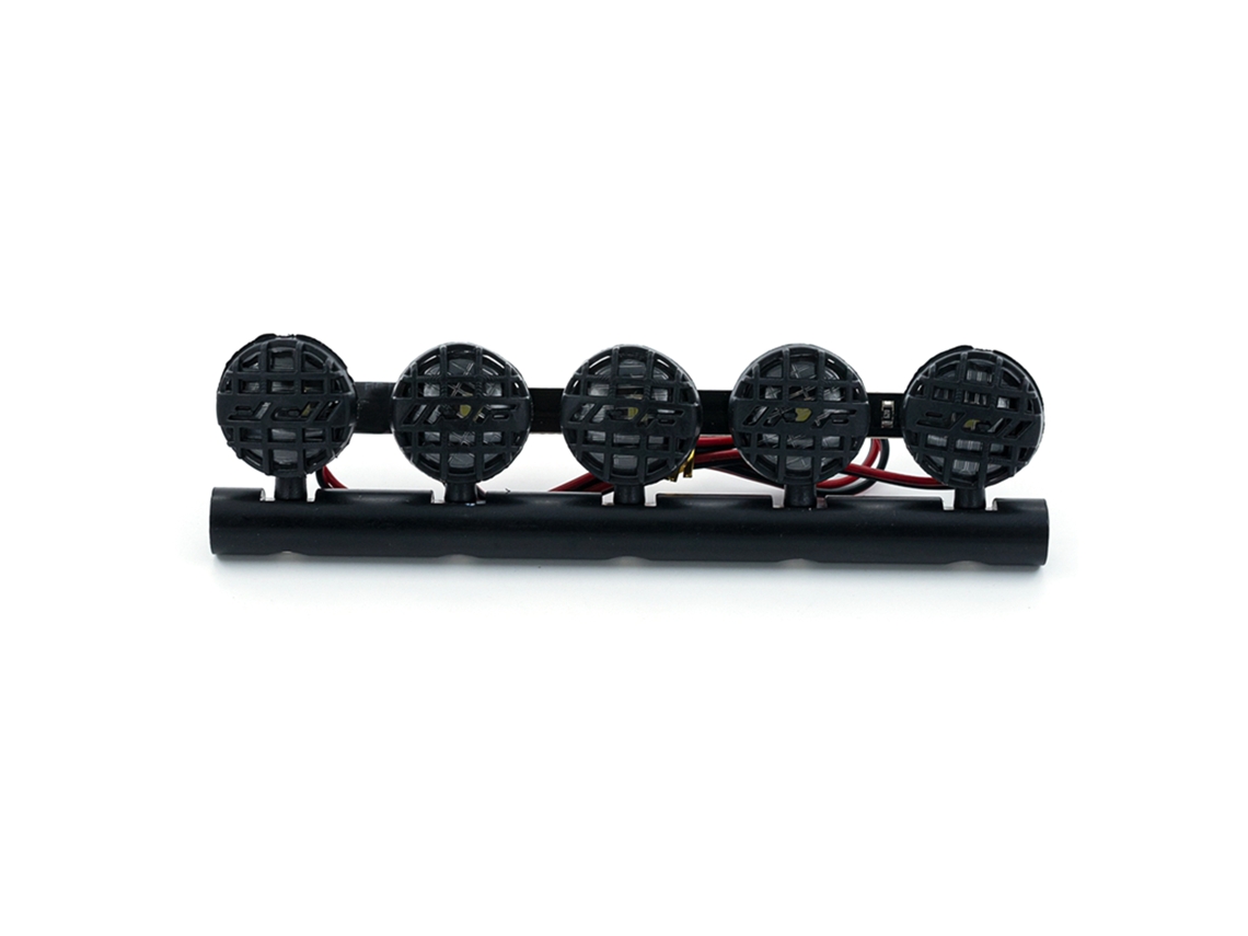 Kit De Acessórios De Lâmpada De Teto Led 5 Luzes Para Carros Rc 1/10 Traxxas Trx-4 Axial Scx10 90046 Rc4wd D90 Km2