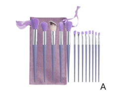 Conjunto De 13 Pincéis De Maquiagem Macios E Fofos, Pincel Para Base, Pincel Para Pó, Pincel Para Sombra Everley891