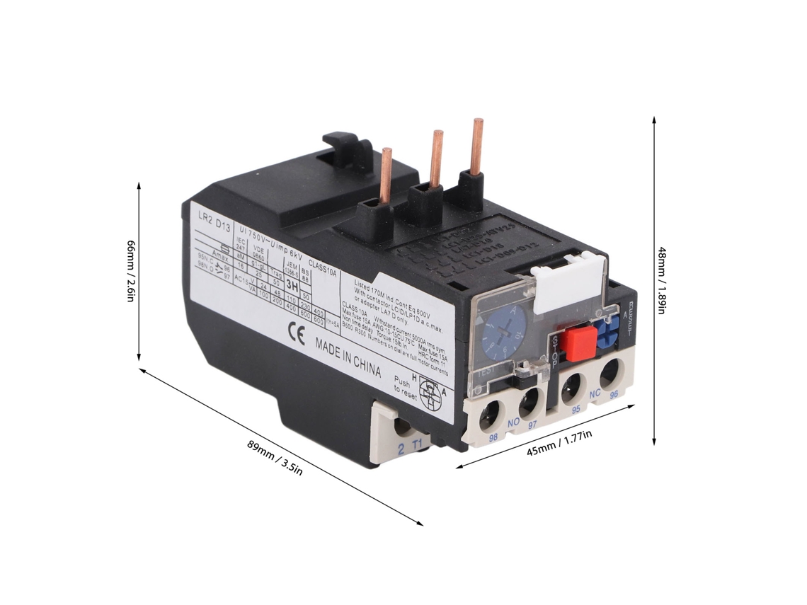 Rele De Sobrecarga Térmica Com Proteção 7-10a 750v