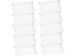 Caixas De Presente Transparentes Em Formato Almofada Para Doces Hanabass, 50 Unidades, 80x 50x 20mm, Para Festas E