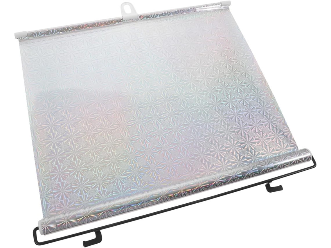 Protetor solar para bancos de carro com ventosa, proteção UV e isolamento térmico.