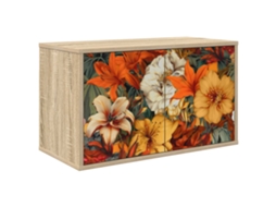 Vidaxl Armário De Tv Montado Na Parede Gennep 69 X 33 X 40 Cm