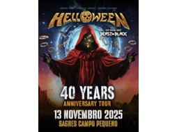 Bilhete HELLOWEEN & Beast in Black - 40 YEARS ANNIVERSARY TOUR